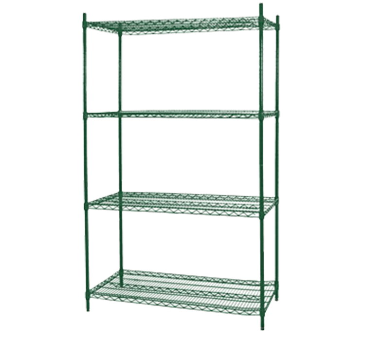 Epoxy Coated Wire Shelving