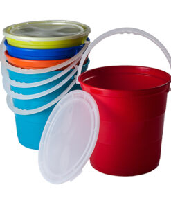 Diamond 20 Litre Bucket & Lid – Assorted Colours