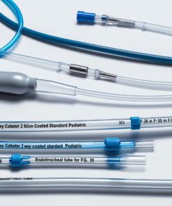 Dynarex - Silicone Foley Catheters 2-Way Standard, 10/Box, 18FR / 30cc