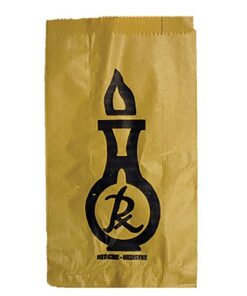 Paper Bag Rx Black Med 254x140x70 – 500