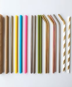 Bulk individually wrapped straws