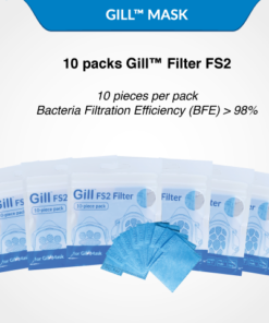 Reusable respirator Gill Mask