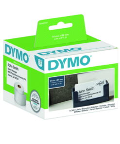 Dymo LabelWriter White Non-Adhesive Labels 51mm x 89mm (300 Labels)