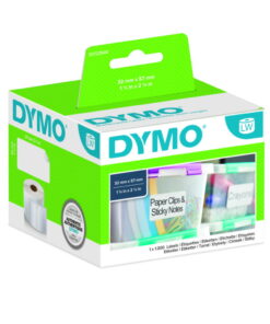 Dymo Original Label for LabelWriter, White Removable, 32mm x 57mm (1 x 1.000 Labels)