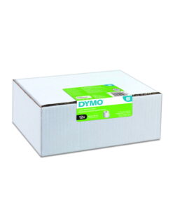 Dymo Original Label for LabelWriter, Big Pack White Permanent, 36mm x 89mm (12 x 260 Labels)