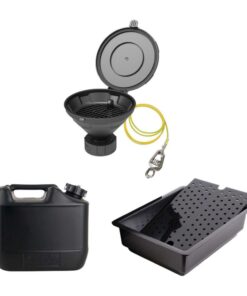 SCAT Safety Waste Set: Canister S60 10L, Lid Funnel S60, Collecting Tray PE-HD