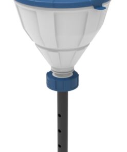 SCAT Funnel with Ball "ARNOLD" V2.0 S60/61 PE-HD White with Lance (220 mm)