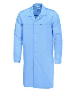 Bierbaum-Proenen BP Laboratory Coat Size SN, Light Blue 65% Polyester / 35% Cotton 1/1 Arm, Unisex