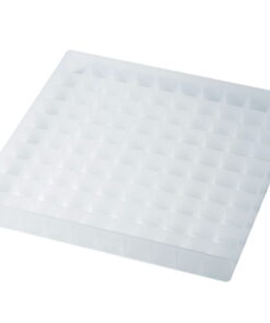 Biologix Tray for Drosophila Vials 25mm Plastic, 256x256x30mm, Pack of 2