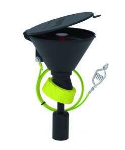 Bohlender b.safe Funnels 130 S 60 - Ø 130 mm with Level Indicator