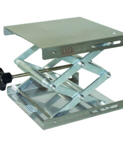 LLG Lab Jack 200x200 mm, Height Min 60 mm, Height Max 270 mm, Stainless Steel