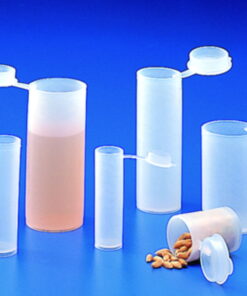 Kartell Jars 10 mL PE LD with Lid 9 x 32 mm Pack of 100