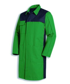 Uvex Men's Laboratory Coat – Size 98/102, Green, 65% Cotton / 35% Polyester, Type 16283