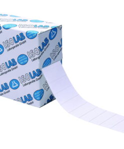 ISOLAB Label Rectangular Form 24x13 mm White Pack of 1000
