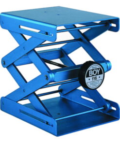 Rudolf Lab Jack Swiss Boy 100 Aluminium, Green, Plate 50x40 mm, Load 20 kg