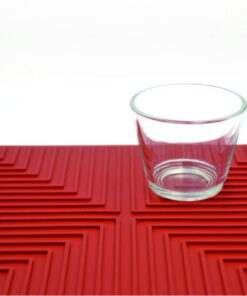 Deutsch & Neumann Silicone Laboratory Mat (Red, 250x250 mm)