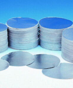 Korff AG Round Aluminium Disks – 100mm x 0.03mm, Pack of 1000
