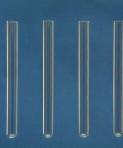Glaswarenfabrik Karl Hecht Soda Glass Test Tubes without Rim (18 x 180 mm) – Pack of 100