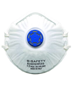 B-Safety Respirator Masks Pure Breath FFP3, with Valve, Filter Class P3, Pack of 10