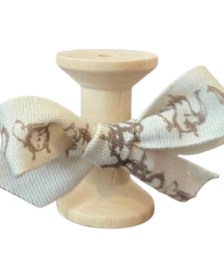 No 085 – Teapots Bamboo/Chocolate print 20mm