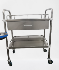 Stainless Steel Trolley Full Drawer – Anaesthetic