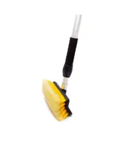 Telescopic Solar Panel Cleaning Broom with Hosepipe Connector