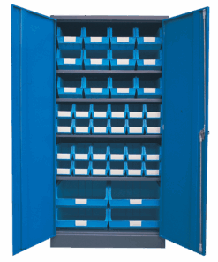 Blue – Linbin ® Storage Bin Cabinet Kit 1