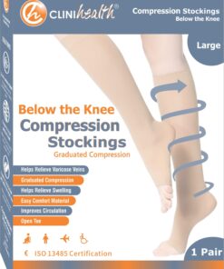 Compression Stockings Below the Knee Class 2 Orange – XXL