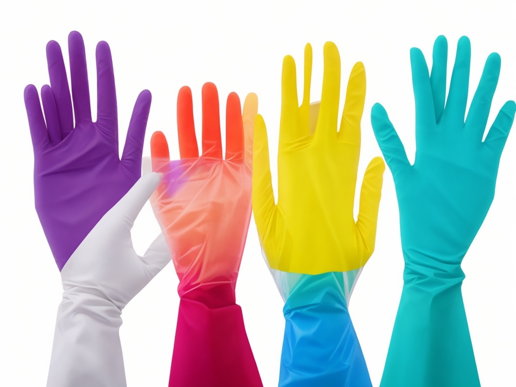 High risk gloves-  nitrile gloves safe