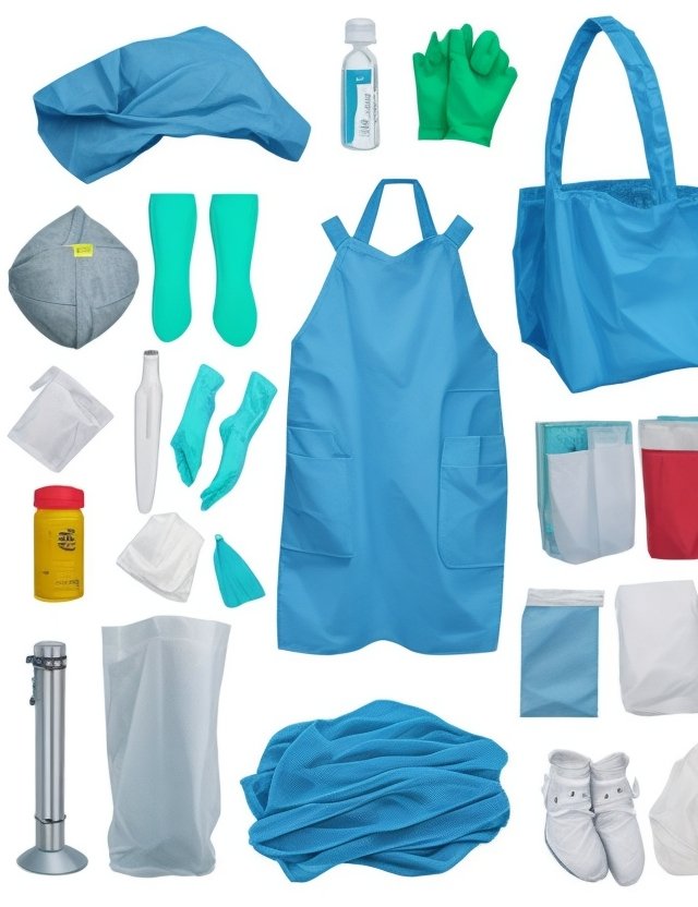Disposable STERILE REINFORCED Surgical gown - 1 unit (50gsm)
