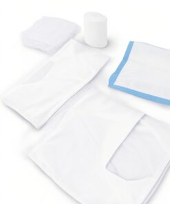 all-in-one adult diapers / cotton feel plus (blue) - regular absorbency