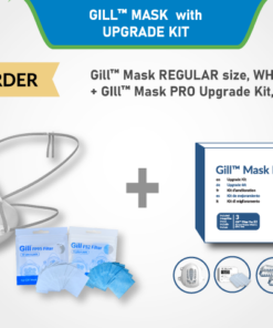 Gill Mask (White) + Upgrade Kit