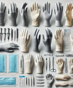 Unigloves Cobalt Pearl Nitrile Gloves – Size S, Powder-Free, Non-Sterile, Rolling Edges, Micro-Roughened Finger Tips, Pack of 1000​
