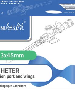 IV Catheter 18G with Injection port and wings – 100s