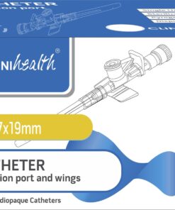 IV Catheter 24G with Injection port and wings – Singles