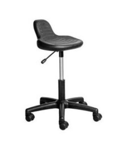 Alternative view of koi black Lab coat