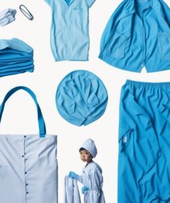 Disposable mop caps orange