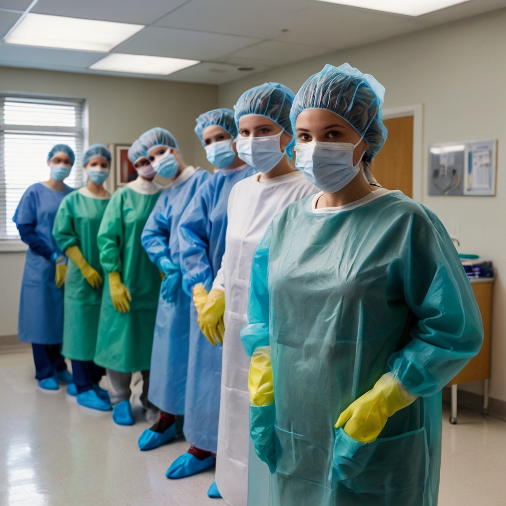 disposable reinforced surgical gowns & coveralls
