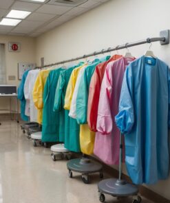 Reusable mop caps black