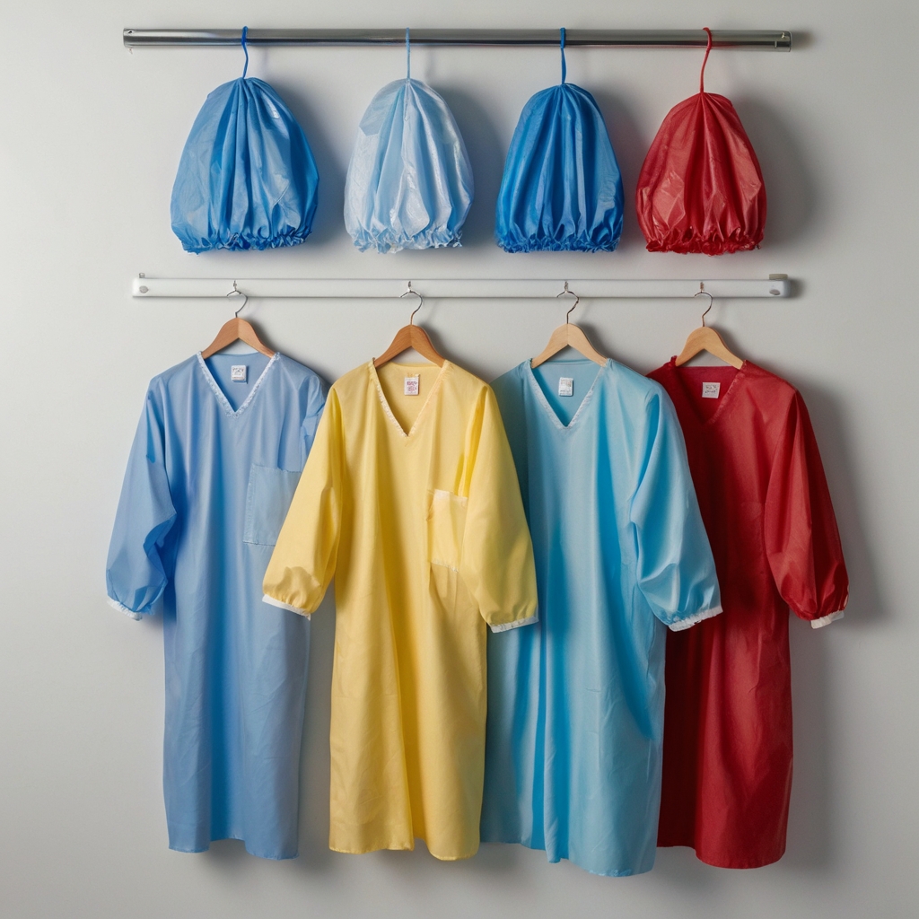 mop caps  Disposable Blue