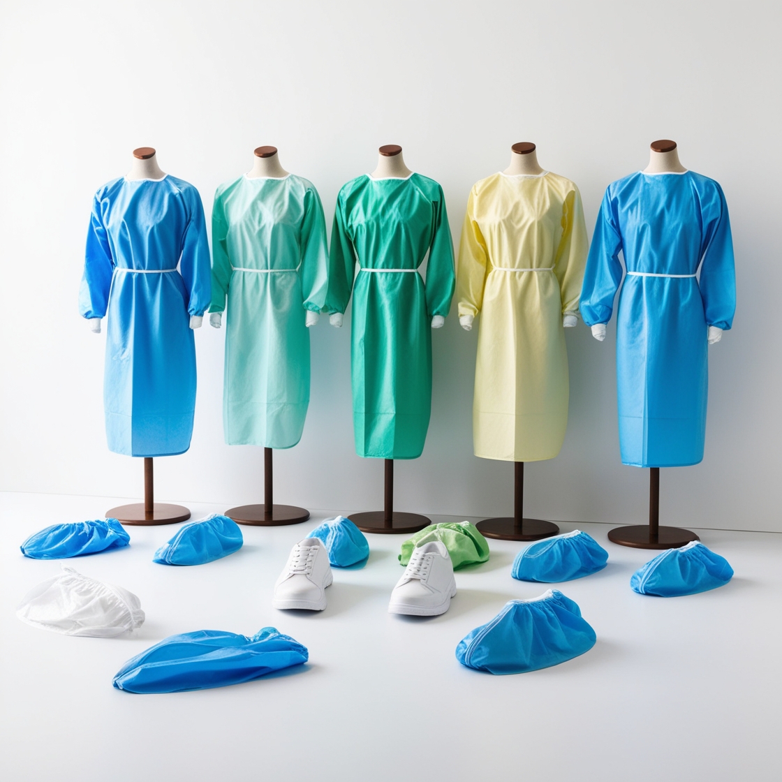 disposable isolation gown (50gsm)