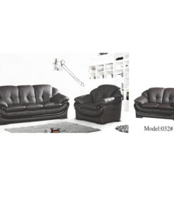 Lounge Suite 2 Piece-Black