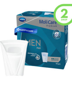 MoliCare Premium Adult Men Pad Shield Active Pouch (2 Drop)