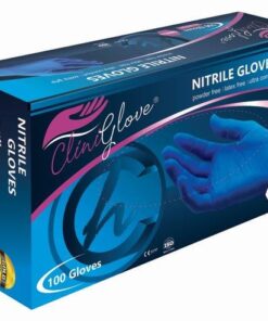 Nitrile Gloves Powder Free Box Of 100 – Medium