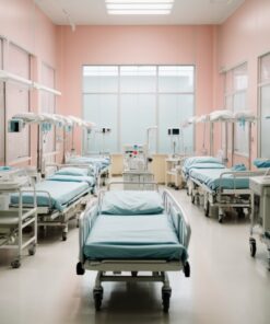 emergency trolley in Hospital