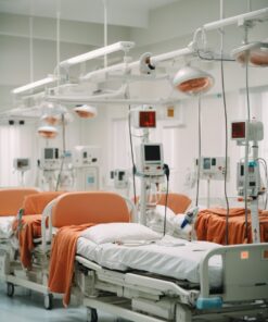 medical trolley on wheels