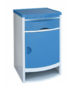 Alternative view of Plastic medical bedside cabinets