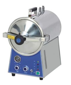 16L Portable sterilizer – microprocessor control