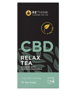 Rethink Cbd Relax Tea 10 Bags 2mg