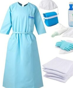 Disposable waterproof isolation Surgical gown